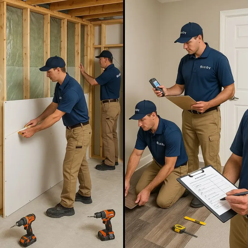 Repairs and Reconstruction process in Harbor Beach, MI