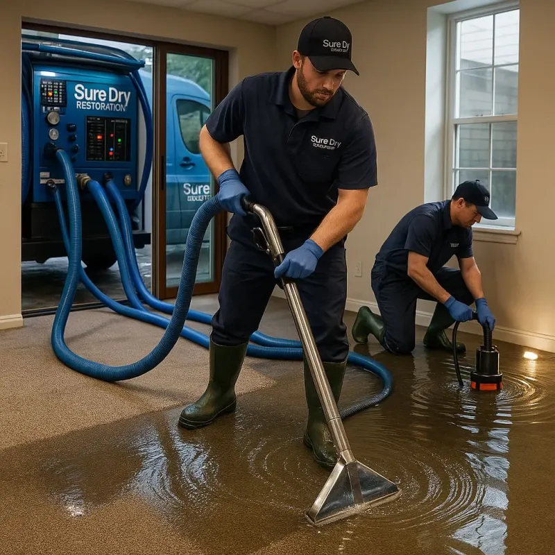 Water Extraction and Removal process in Harbor Beach, MI